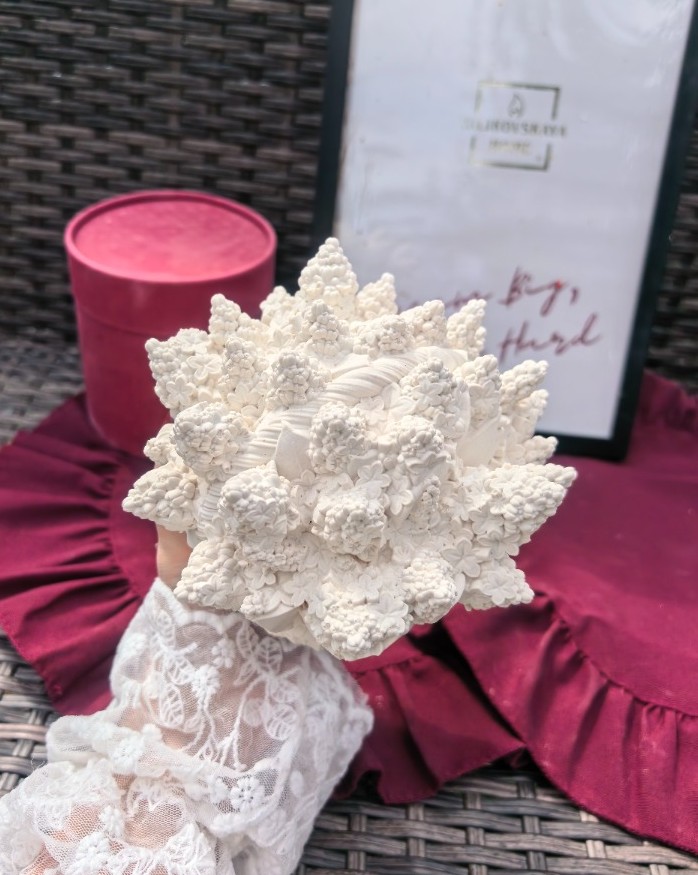 Шкатулка Корзина с сиренью 