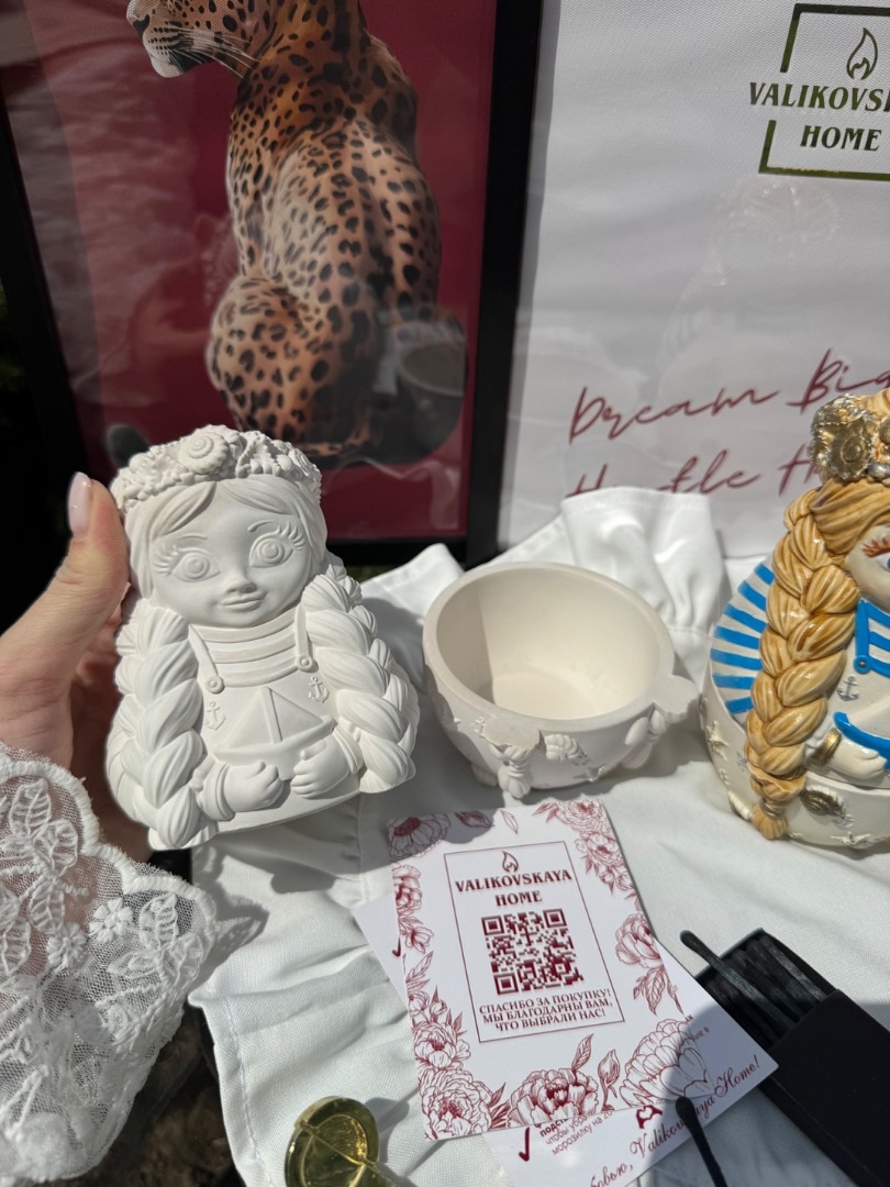 Шкатулка матрешка морская макси