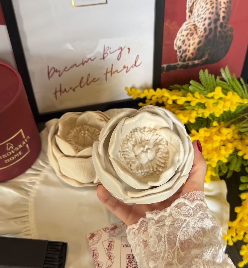 Стакан под заливку воском  «Пион»