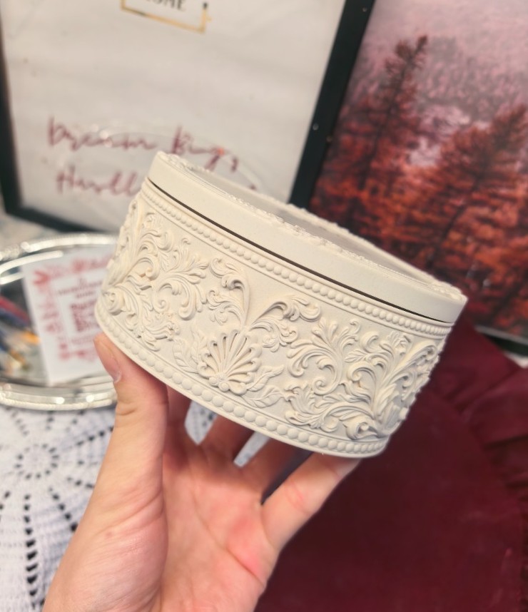 Шкатулка Винтаж с гладкой крышкой