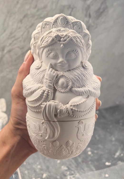 Шкатулка «Матрешка БАРЫНЯ» 