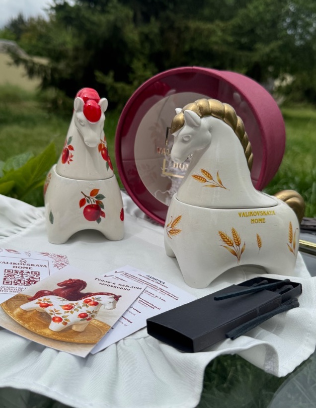 Свеча «Конь Колоски»