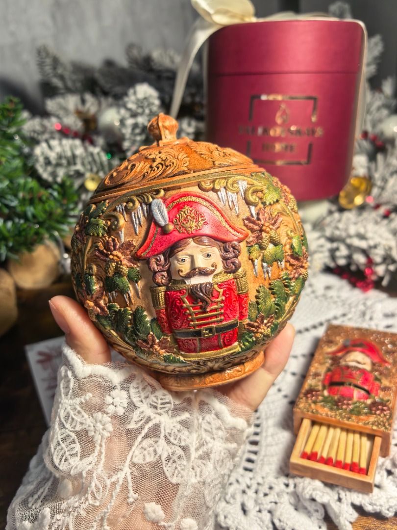Подарочный набор Шар с щелкунчиком+Спички
