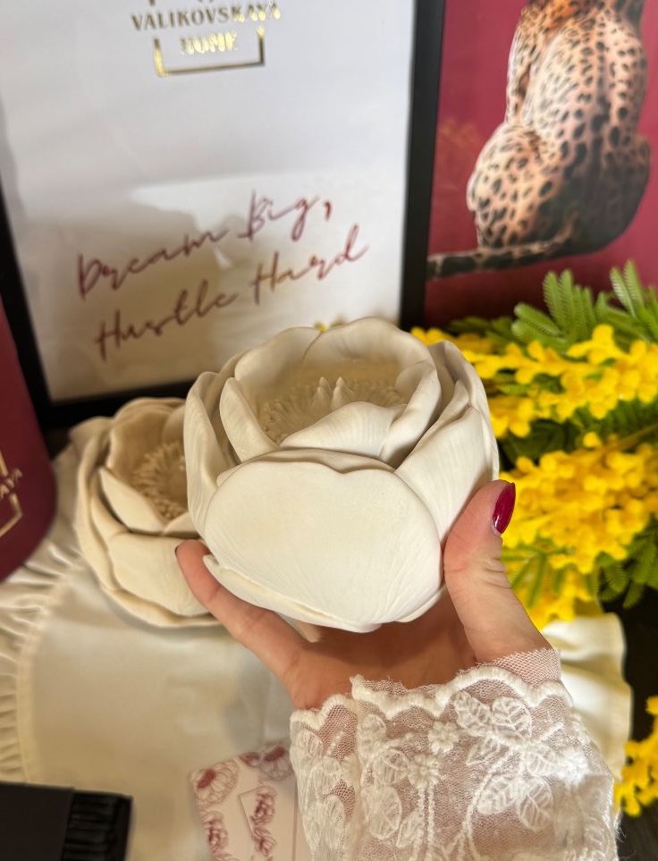 Стакан под заливку воском  «Пион»