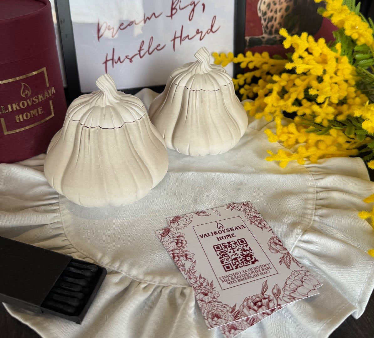 Стакан под заливку воском  «Тыква Мускатная»