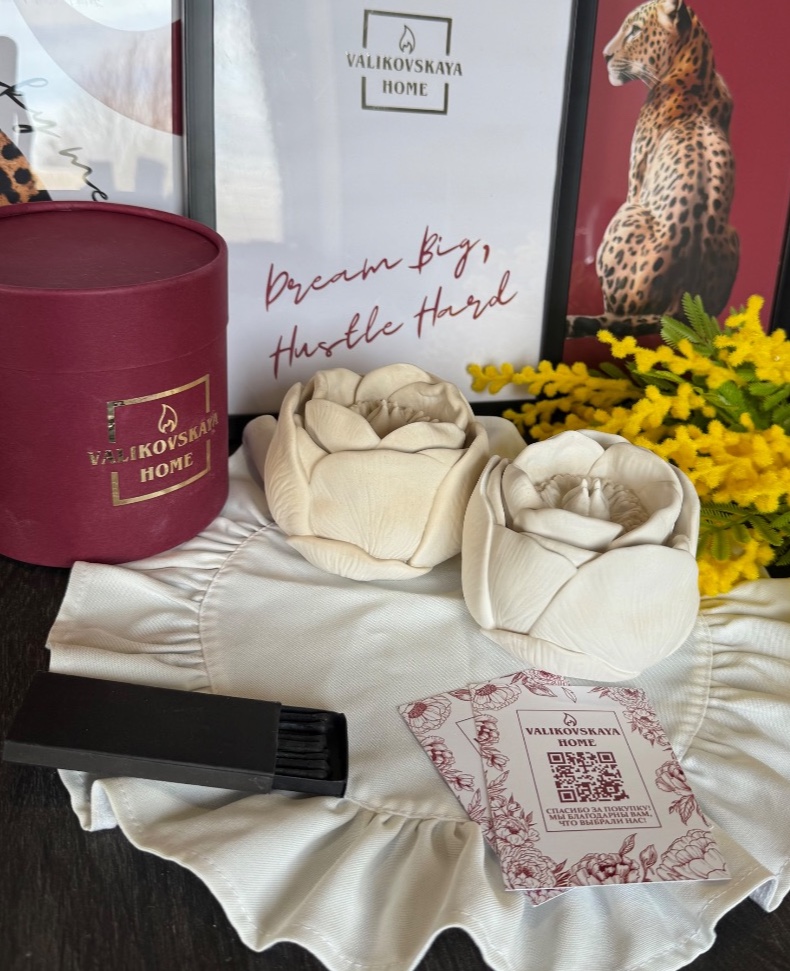 Стакан под заливку воском  «Пион»